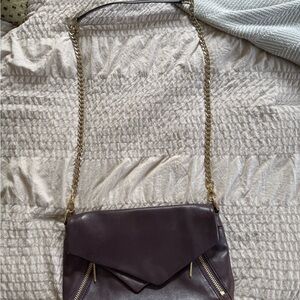 Pour La Victoire Dark Purple Crossbody Bag
